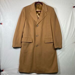 Malcolm Kenneth NY 100% Mongolian Cashmere Long Sleeve Coat